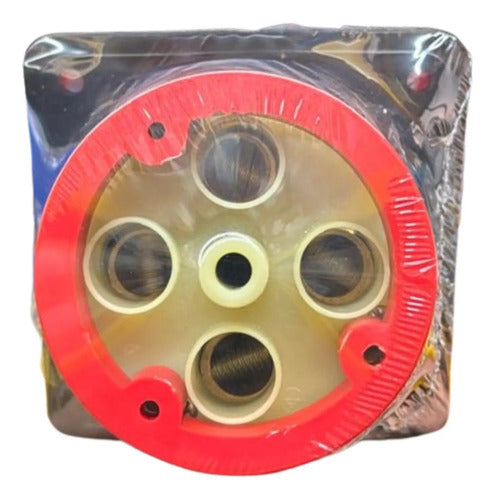 Tomada A4646 125a 3p+t 380/440v Vermelha Ip67 Steck Vermelho