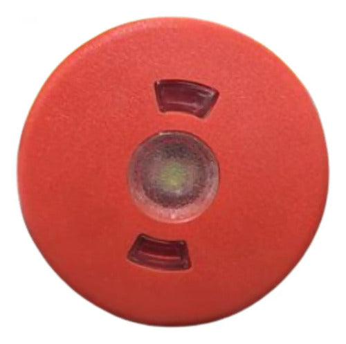 Cabeçote P/ Botão De Emergência Ø22mm Zb5at8643m Schneider Vermelho -