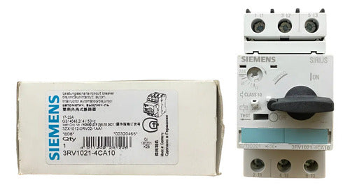 Disjuntor Motor 3rv1021-4ca10 17-22a Siemens - 50/60hz
