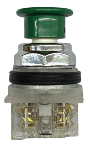 Botão 30mm Metálico 1naf Verde 9001kr24gh13 Schneider Verde -