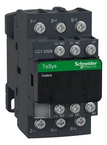 Contator Tesys Deca Schneider 3 Pólos Com Contatos Auxiliares 1na+1nf 440v