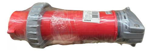 Plug Sn4876w 200a 3p+t 380/440v Vermelho Steck 380/440v