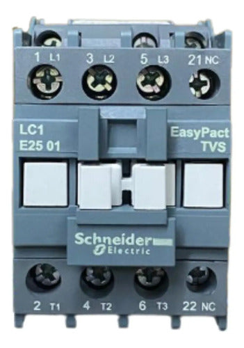 Contator 3p Easypact Tvs 25a 1nf 110vca Lc1e2501f7 Schneider 127v