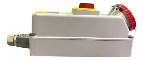 Tomada Sob 63a 3p+t 380/440v 6h Vm Bq Visor S4506dab Steck Vermelho