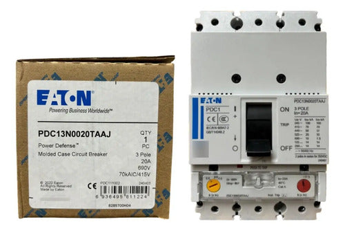 Disjuntor Tripolar 20a Pdc13n0020taaj Eaton