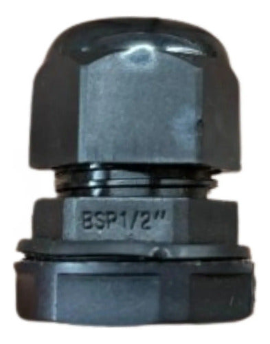 Kit C/ 25 Pçs: Prensa Cabo 1/2'' Bsp1/2 Preto S852cpti Steck