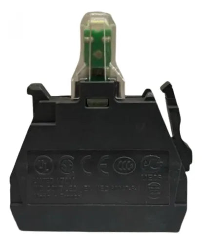 Kit Com 2: Bloco Luminoso Led Branco 110vca Zbvg1 Schneider Branco