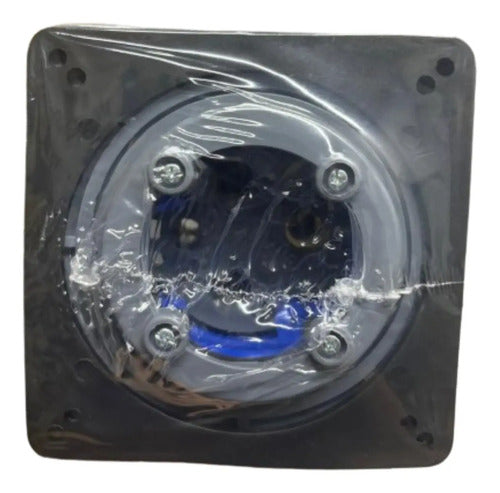 Plug Fix De Embutir 2p+t 63a 200/250v 6h Azul S3536w Steck Azul