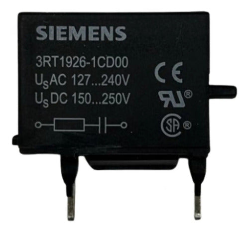 Kit Com 3: Supressor Para Contator 3rt1926-1cd00 Siemens