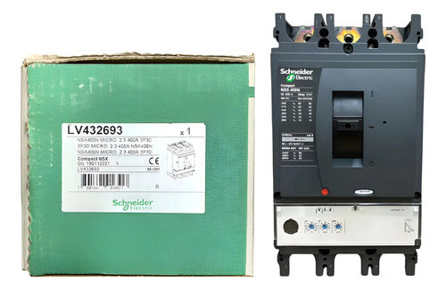 Disjuntor Nsx400n Micrologic 2.3 400a 3p Lv432693 Schneider