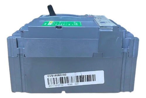 Disjuntor Tripolar Cvs160b3160 Cvs160b-tm160d 160a Schneider 50 60 Hz