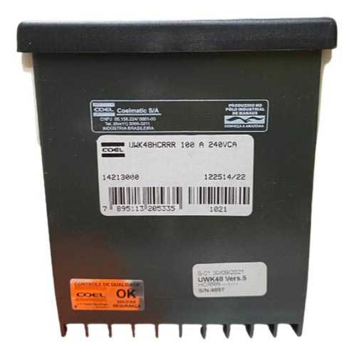 Controlador De Temperatura Uwk48hcrrr 100/240v Coel