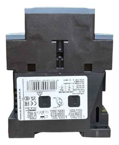 Contator Tripolar 32a 24vcc 1na+1nf 3rt2027-1bb40 Siemens 24vcc