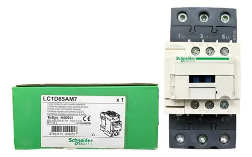 Contator Tripolar Tesys D Everlink 65a Lc1d65am7 Schneider 220v