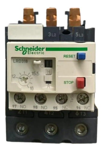Rele Termico Everlink 12-18a 1na+1nf Lrd318 Schneider 690v