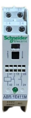Modulo Interface Abr1e411m 2na 230/240v Schneider Cinza 240v