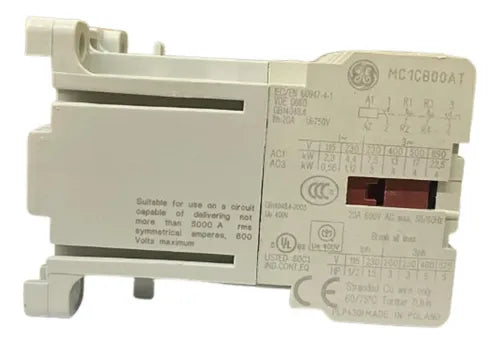 Contator Auxiliar Mc1cb00atd 100376 GE