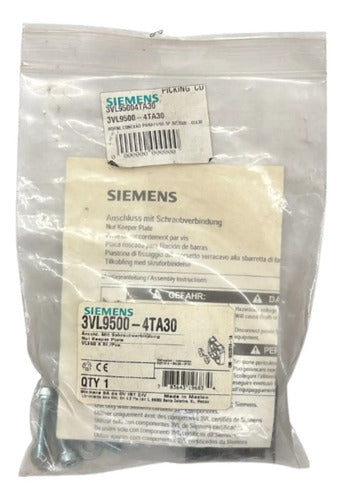 Kit Com 2: Borne Conexão Parafuso 3p 3vl9500-4ta30 Siemens