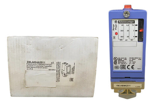 Pressostato 0,4 A 4 Bar 1 Bsp 1/4 Xmla004a2s11 Schneider