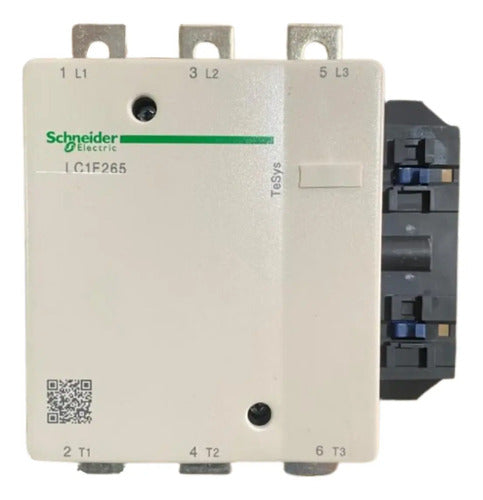 Contator Tripolar 265a 115vca 50/60hz Lc1f265fe7 Schneider 115 Vca