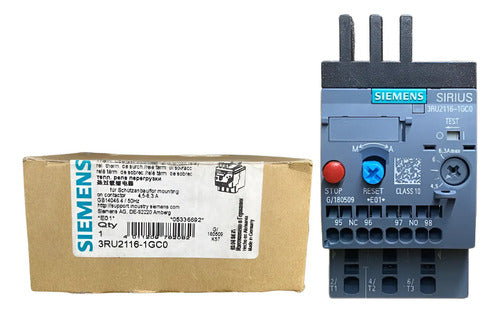 Relé De Sobrecarga 4,5-6,3a 3ru2116-1gc0 Siemens 690v