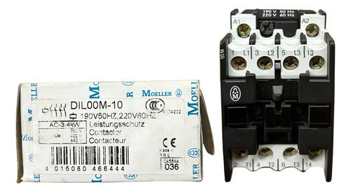 Contator Dil00m-10 3cv A 220v Eaton Moeller 220v