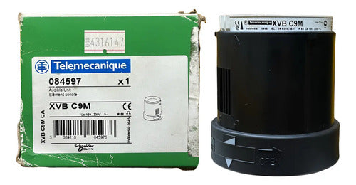 Módulo Sonoro Ø70mm P/ Xvb 120/ 230vca Xvbc9m Schneider Preto 220v