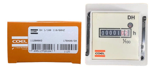Contador De Tempo Totalizador De Horas Dh 110v Coel