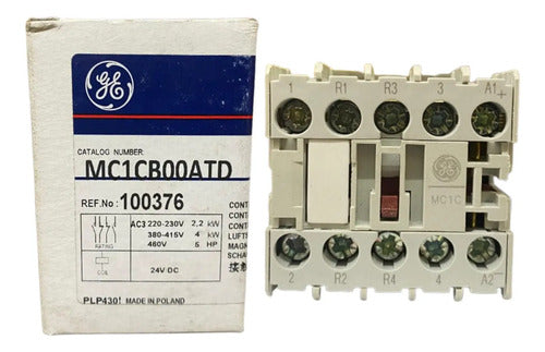 Contator Auxiliar Mc1cb00atd 100376 GE
