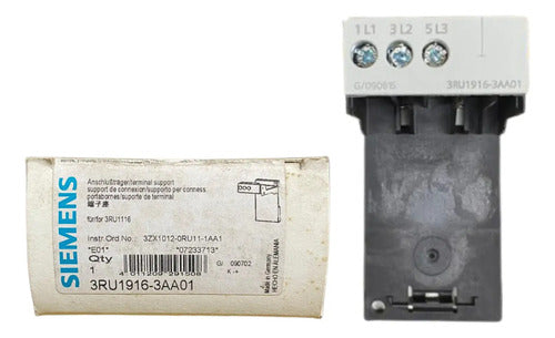 Suporte De Montagem Para Relé 3ru1 S2 3ru1936-3aa01 Siemens
