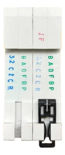 Kit C/ 2 Peças: Disjuntor Bipolar Bfaz4-c32/2 32a Eaton -