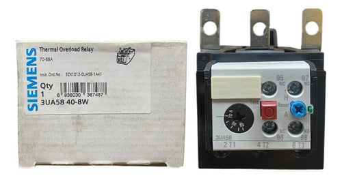 Rele De Sobrecarga 3ua5840-8w 70-88a Siemens -