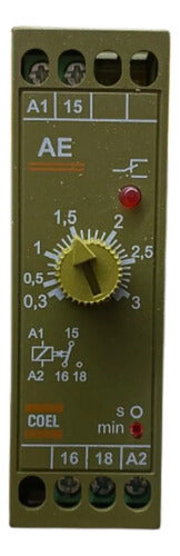Rele Tempo Ae 3min 110vca Coel 110vca