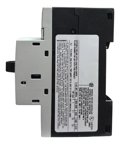 Disjuntor Motor 3rv1011-1da10 2,2-3,2a Siemens Não Informado 50/60hz