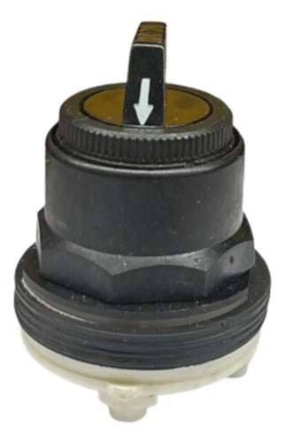 Comutador 30mm 3 Posições 9001sks502bh7 Schneider Preto -