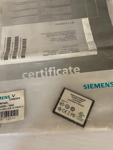 Compactflash Card 6sl3054-0aa00-1aa0 Siemens