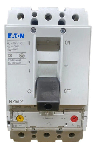 Disjuntor Tripolar Nzmh2-a20 20a Eaton