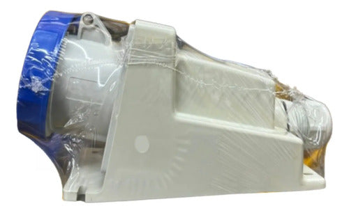Tomada Sobrepor N4509 63a 3p+t 200/250v 9h Ip67 Azul Steck Azul