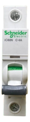 Disjuntor Acti9 Ic60n 1p 4a Curva C A9f74104 Schneider
