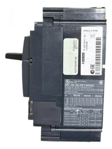 Disjuntor 3p Nsx160n-tm160d 160a Lv430840 Schneider