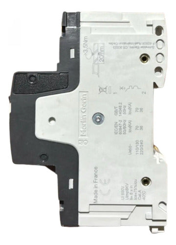 Disjuntor Unipolar Ng125h Curva C 32a 18709 Schneider 230 50/60 Hz