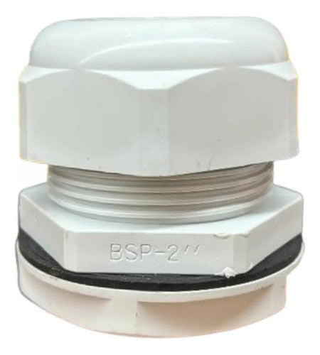 Kit Com 2 Peças: Prensa Cabo 2'' S857ci Cinza Bsp2 Steck