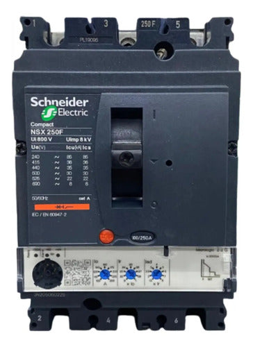 Disjuntor 3p Nsx250f Micrologic 2.2a 250a Lv431770 Schneider