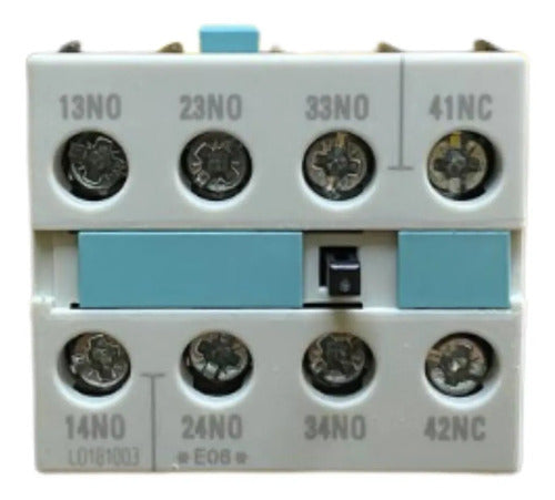Bloco De Contato Auxiliar 3na+1nf 3rh1921-1fa31 Siemens -