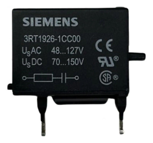 Kit Com 3: Supressor Para Contator 3rt1926-1cc00 Siemens