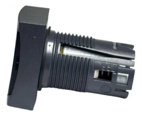 Cabeçote P/ Botão Plástico 16mm Retangular Zb6da2 Schneider Preto 0
