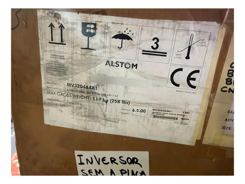 Inversor Alstom Alspa Mv3000 Mv3204a4a1 204a 400v 147cv 400v