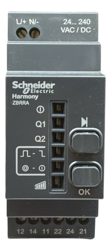 Receptor Programável Wireless Zbrra Schneider 24-240vca/cc