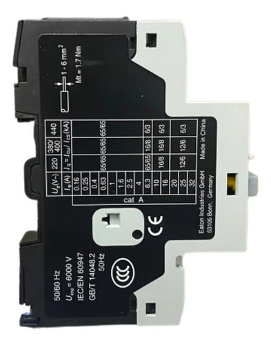 Disjuntor Motor Pkzmc-0,63 0,4-0,63a Eaton
