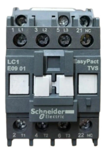 Contator 3p Easypact Tvs 9a 1nf 110vca Lc1e0901f7 Schneider 110v